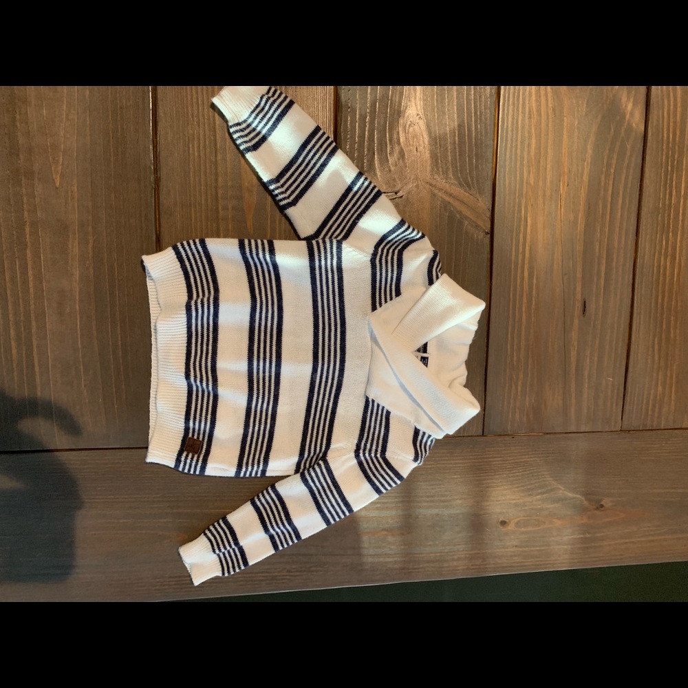 Boys Cowl Neck Sweater